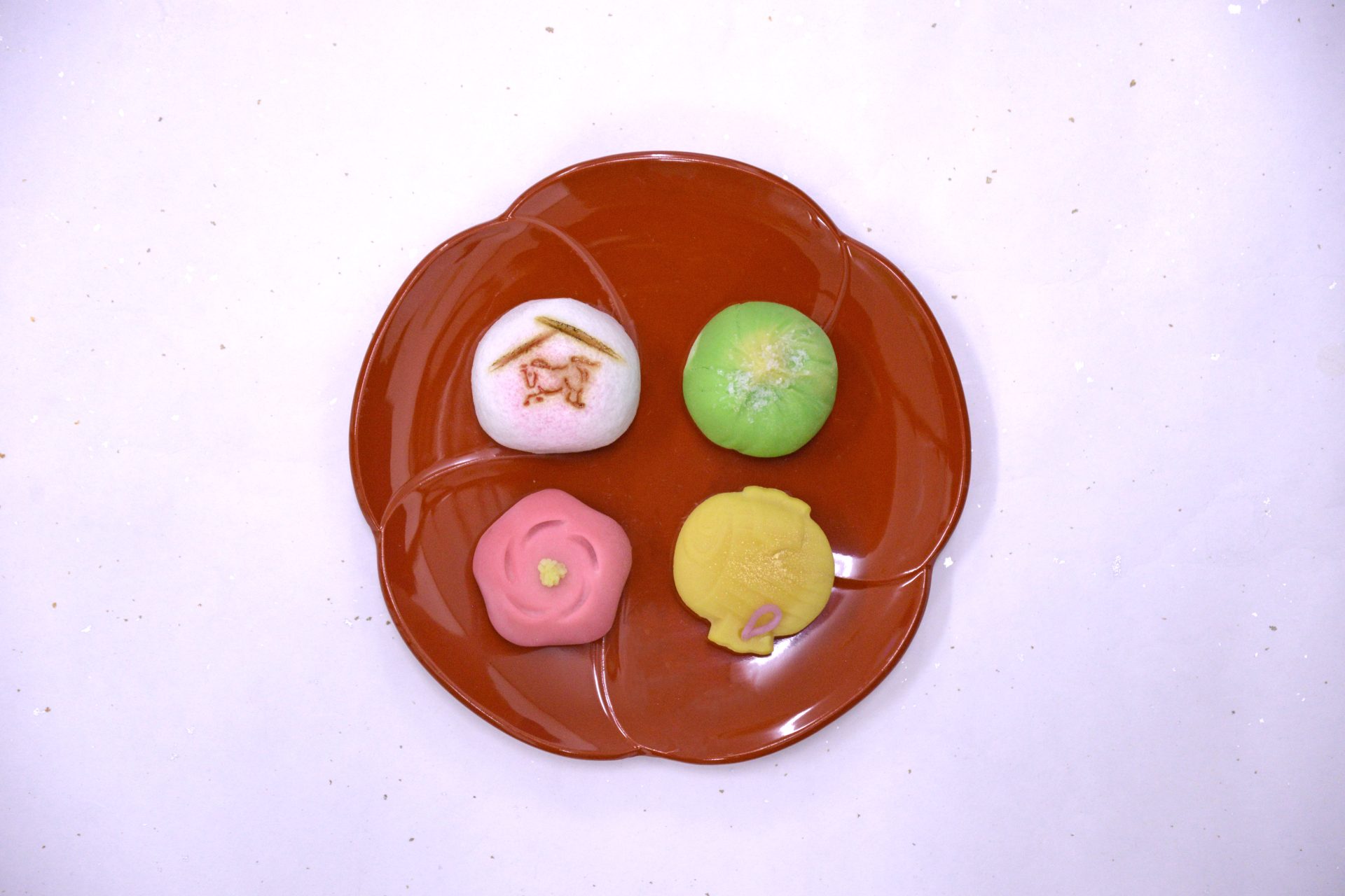 迎春　上生菓子4個入