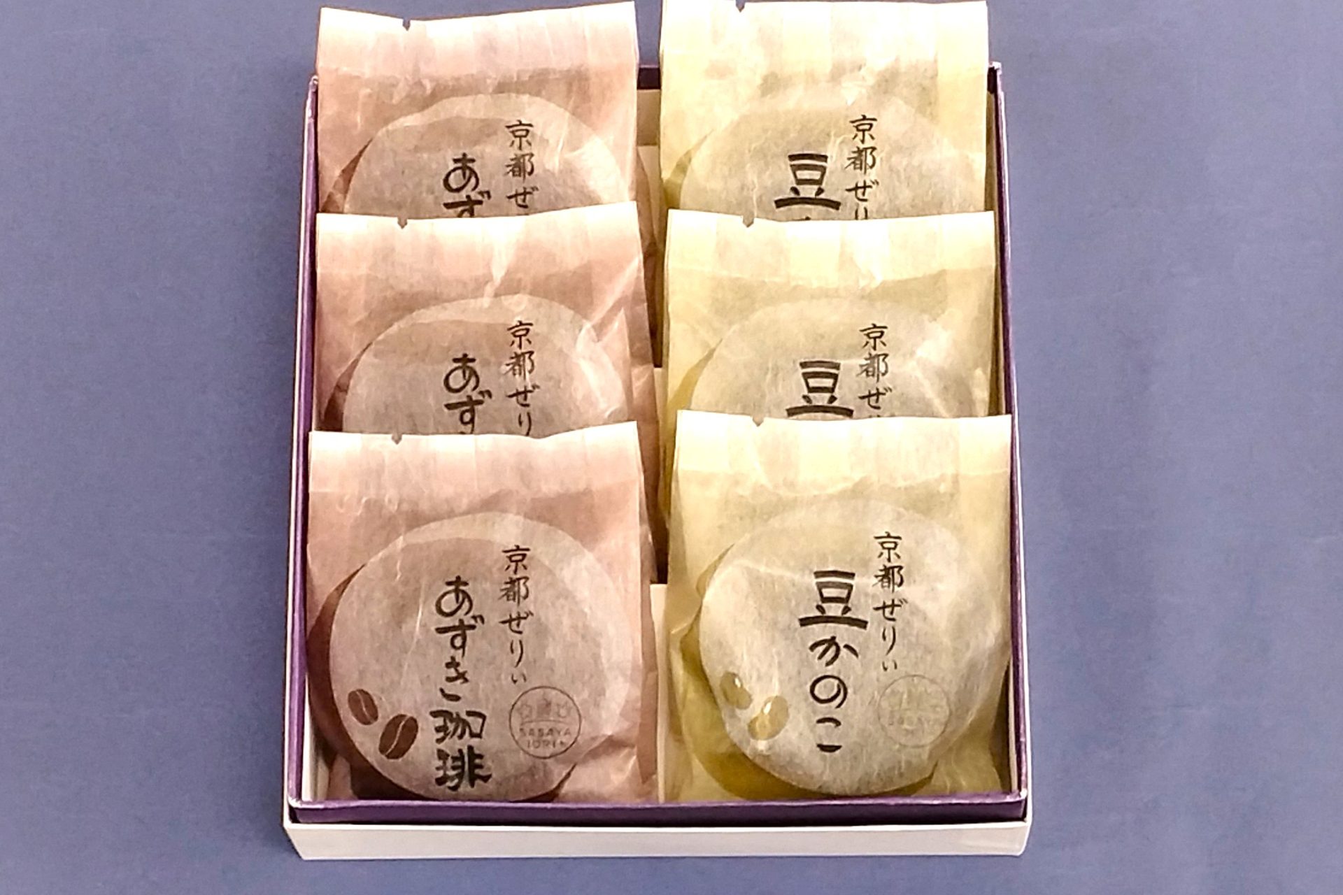 【新商品】京都ぜりぃ　あずき珈琲/豆かのこ